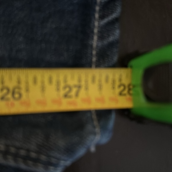 Express Jeans Size 2 Short Barely boot worn once - Picture 8 of 11